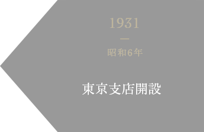 1917 大正12年 東京支店開設