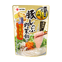 豚しゃぶ野菜鍋つゆ生姜白湯750g