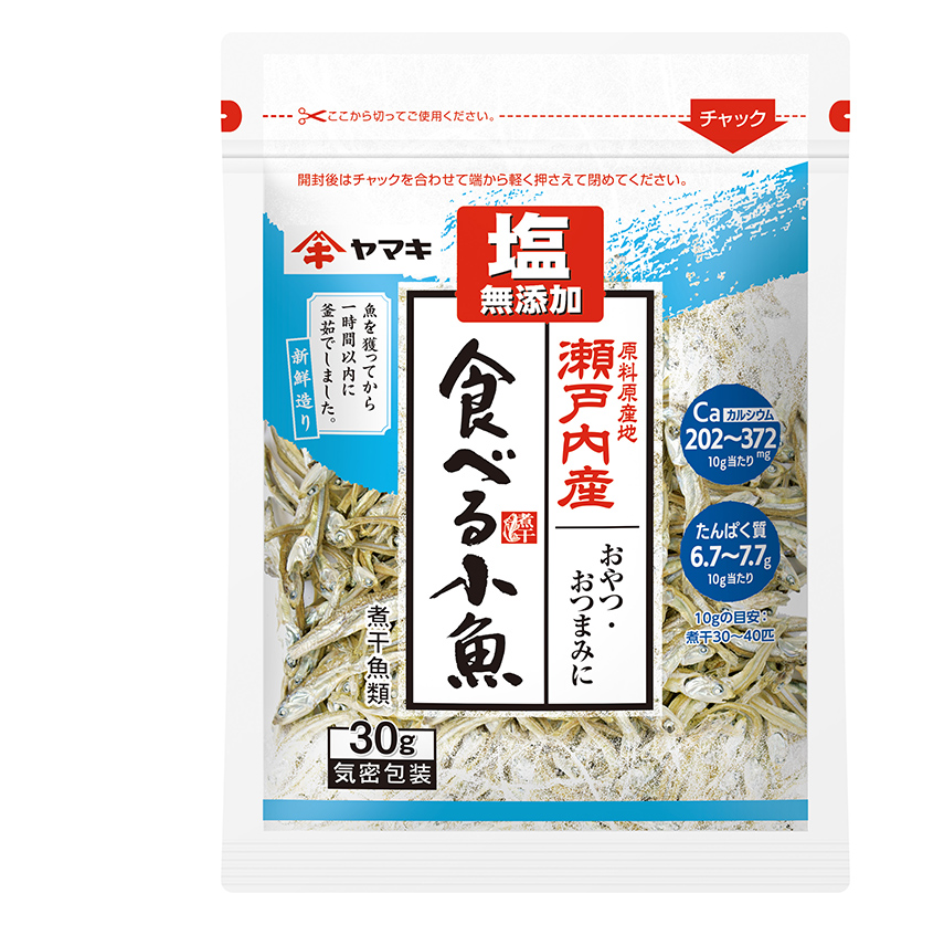 塩無添加瀬戸内産　食べる小魚 30g