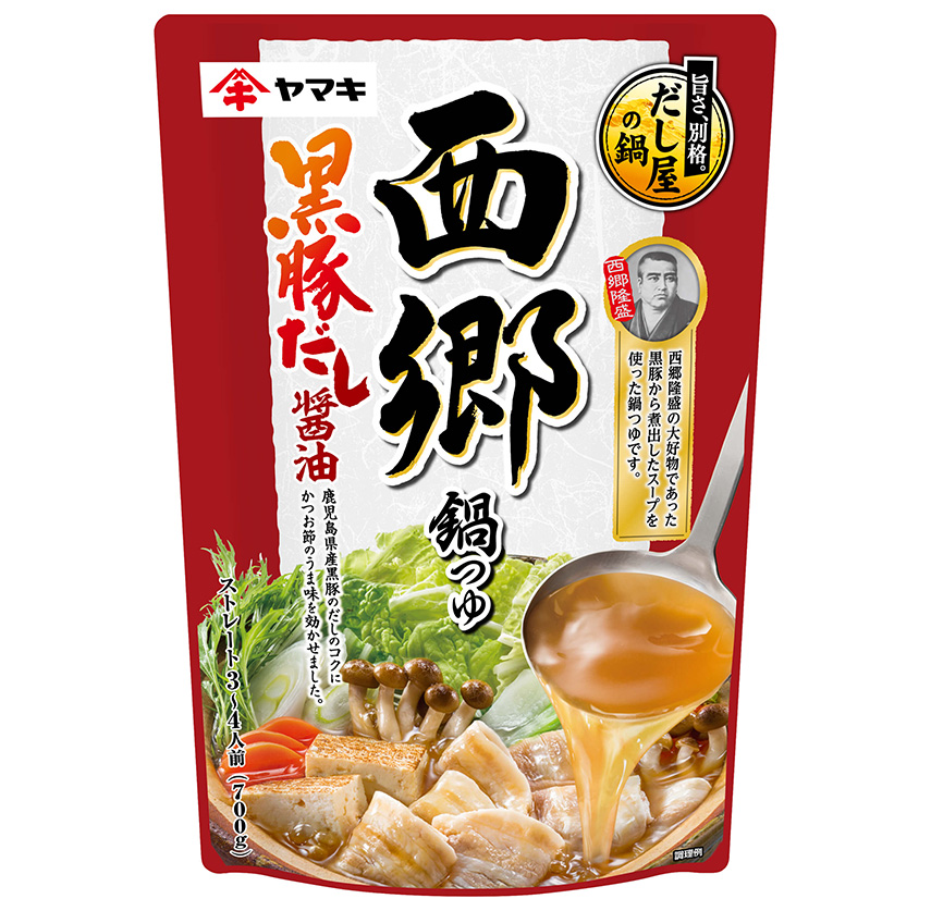 西郷鍋つゆ 黒豚だし醤油 700g