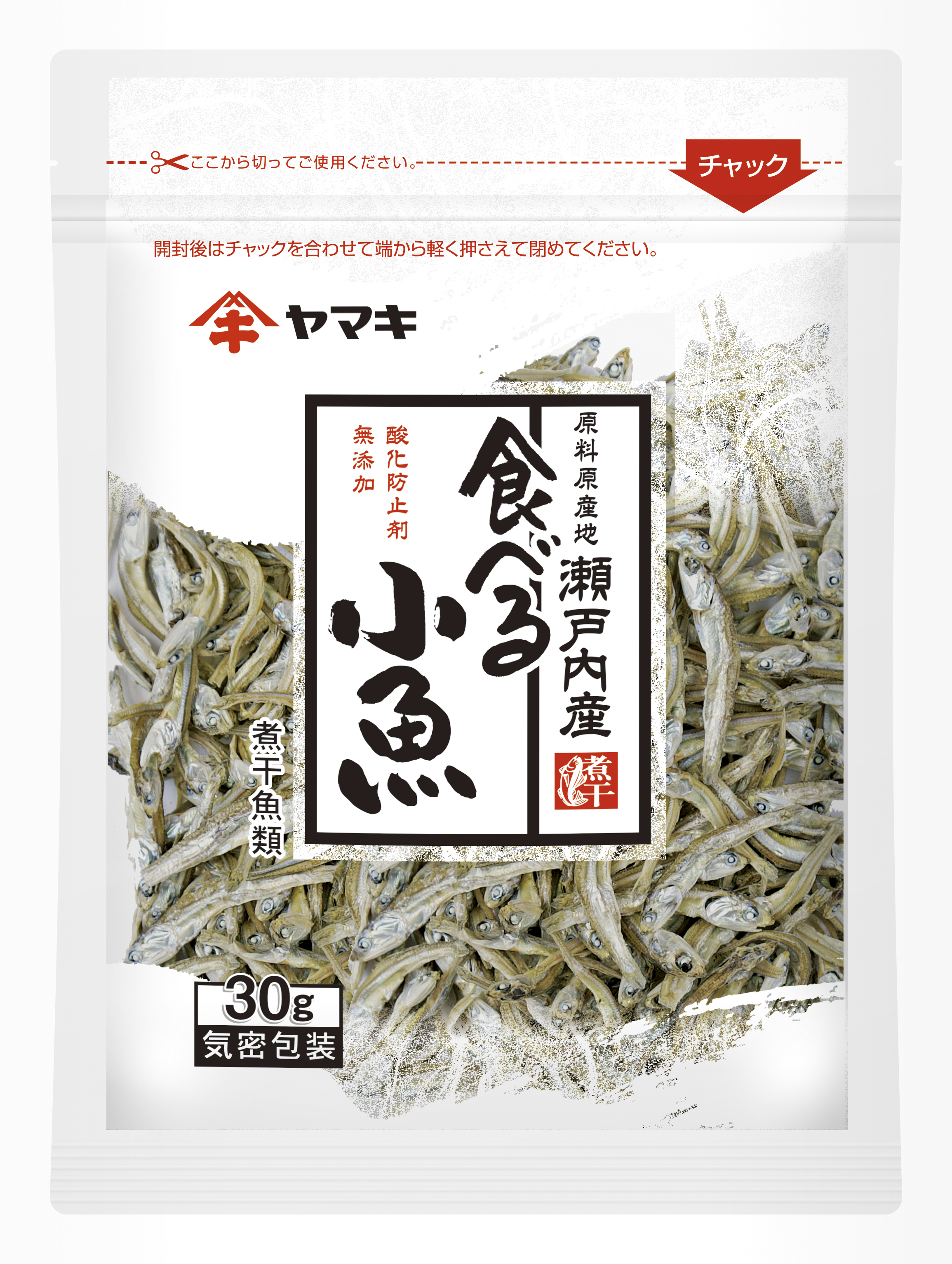 瀬戸内産無添加食べる小魚 80g