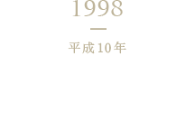 1998 平成10年 ISO9002・HACCPの認証同時取得