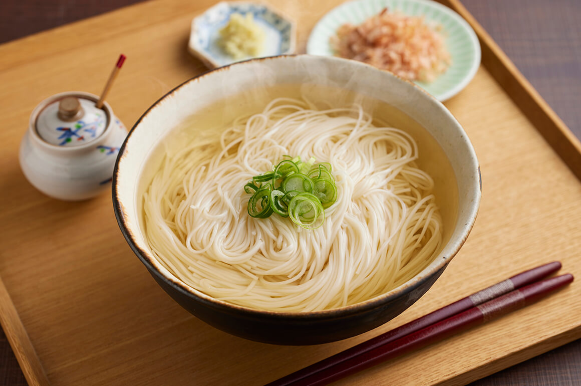 白だしにゅうめん