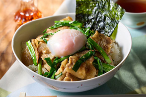 めんつゆスタミナ丼