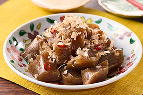 こんにゃくの甘辛煮