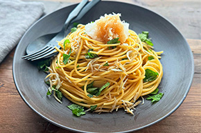 じゃこのおろし和えパスタ