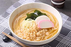 たぬきにゅうめん