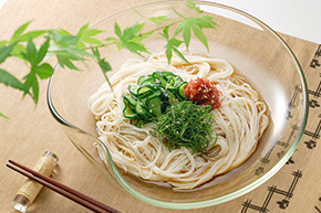 梅じそぶっかけそうめん