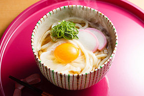 月見うどん