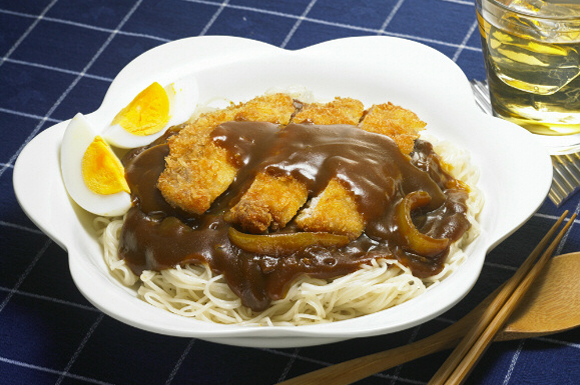 カツカレーそうめん