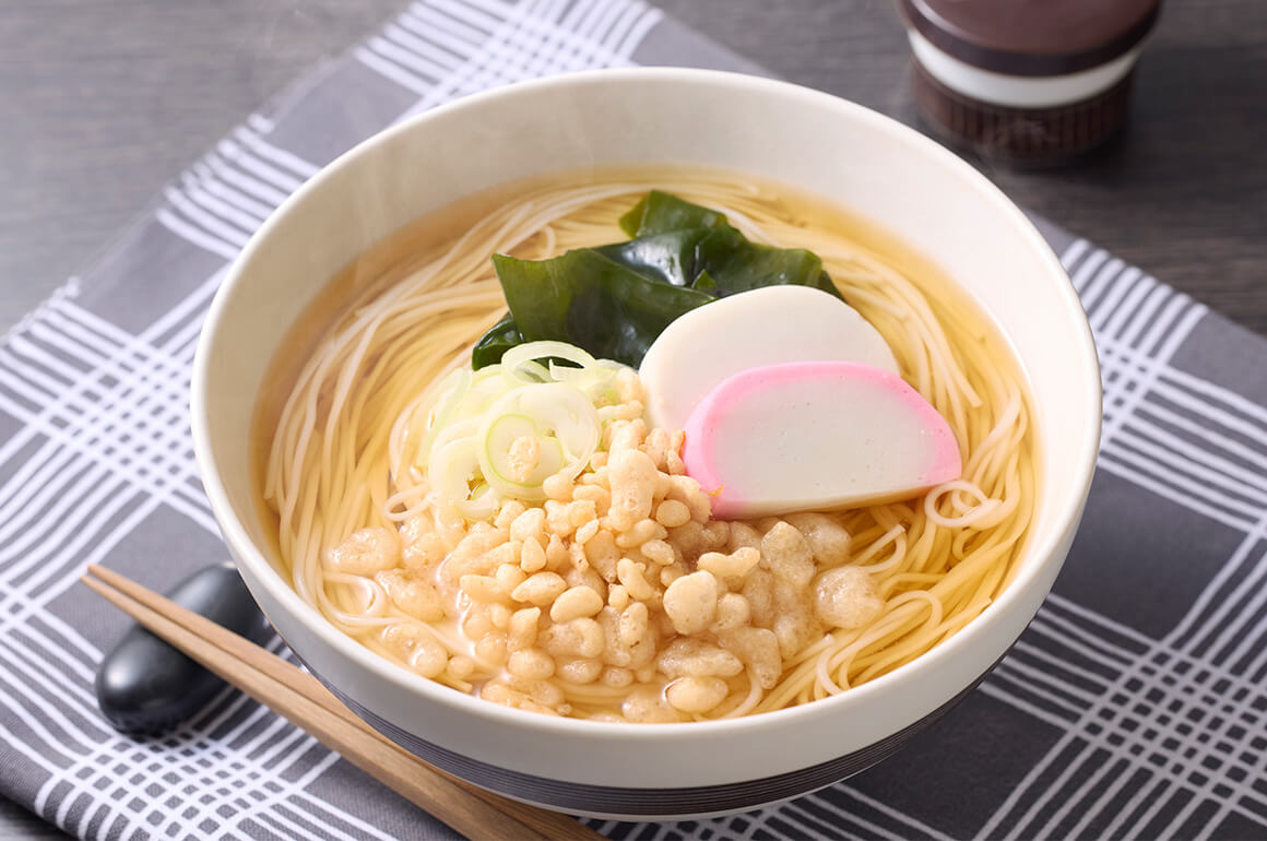 たぬきにゅうめん
