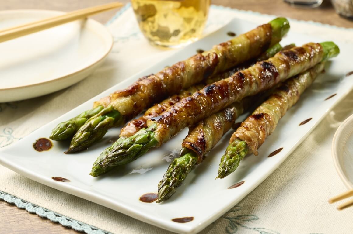 アスパラの豚肉巻き