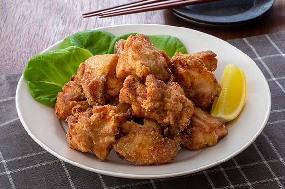 うどんつゆの素で！鶏のから揚げ