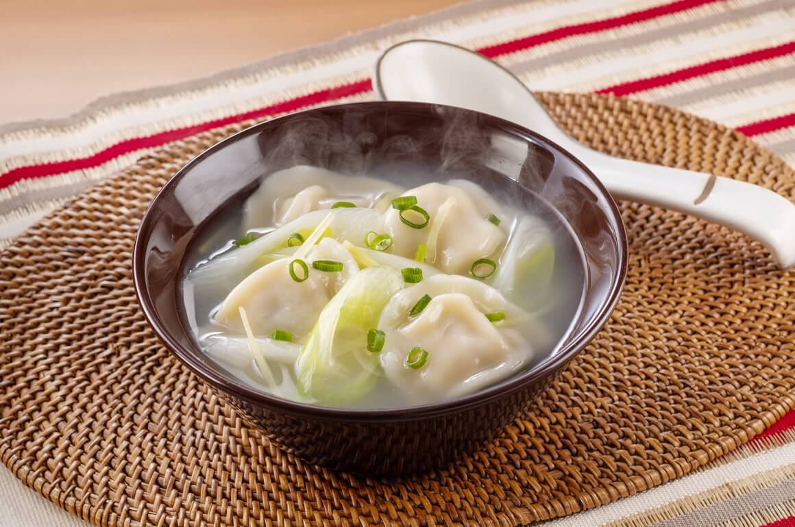 水餃子スープ
