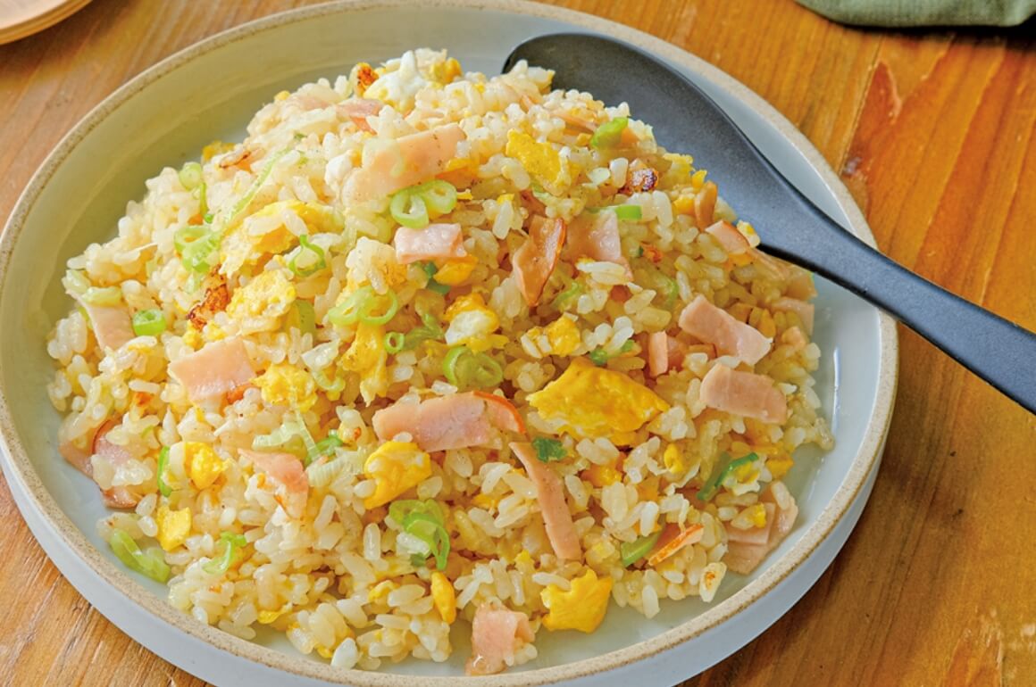 焦がし天つゆマヨ炒飯