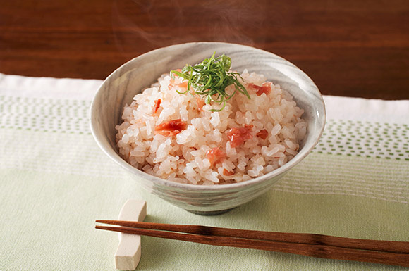 和歌山風梅の炊き込みご飯