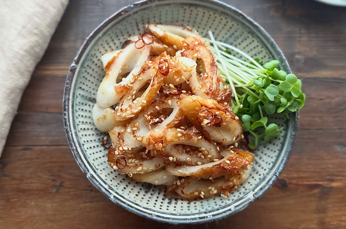 ちくわの白だしおかかきんぴら