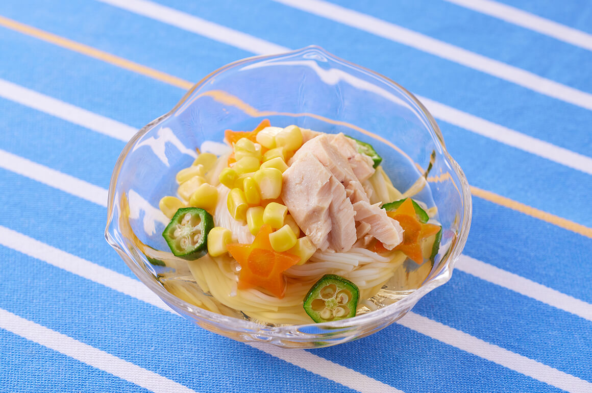 おだしかおるそうめん（幼児食）