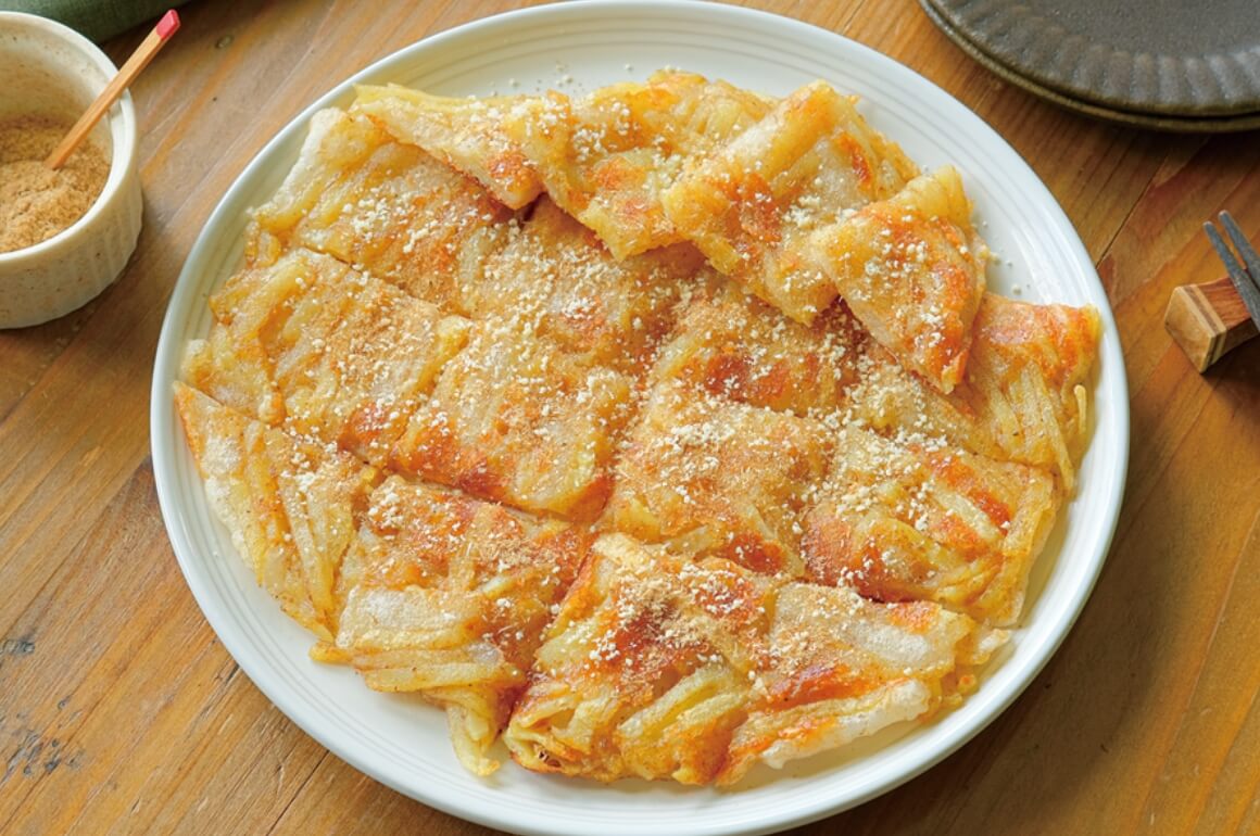 和風じゃが餅ガレット