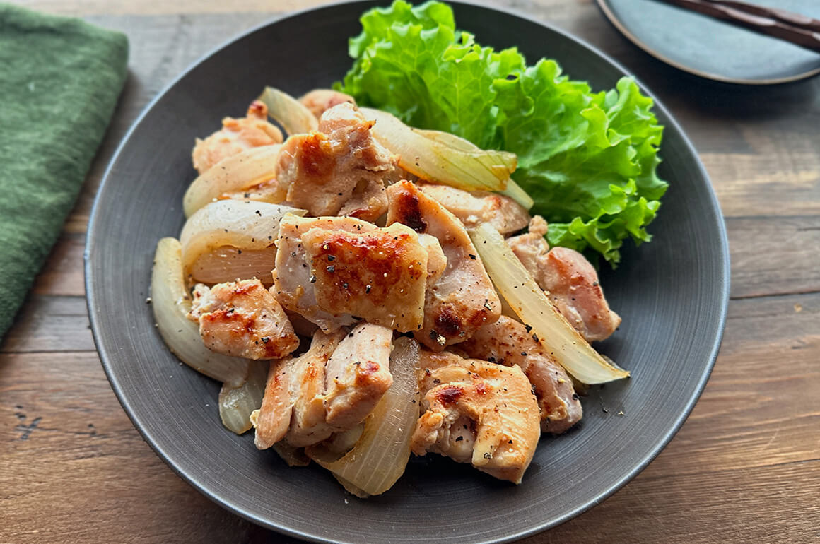 鶏肉のだし焼き