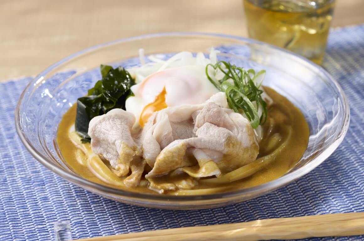 冷やしカレーうどん