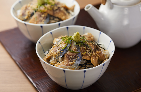 簡単ごまさば丼