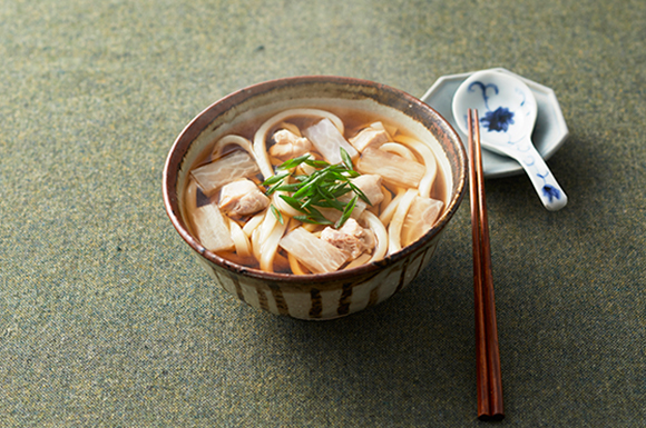 鶏肉と大根のうどん