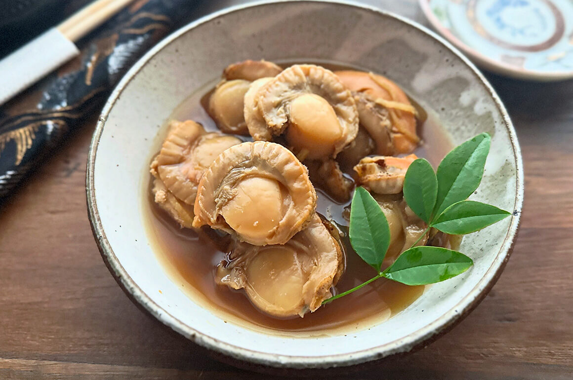 おせち 帆立の煮物