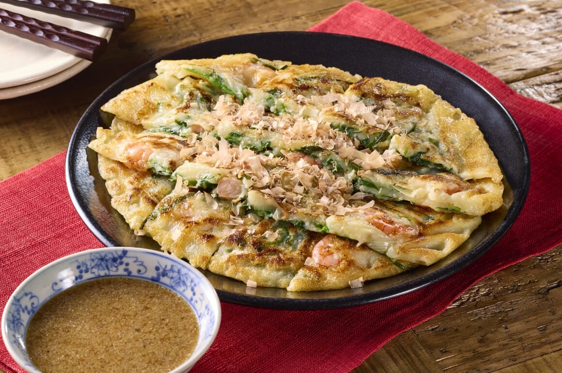韓国風お好み焼き　チヂミ