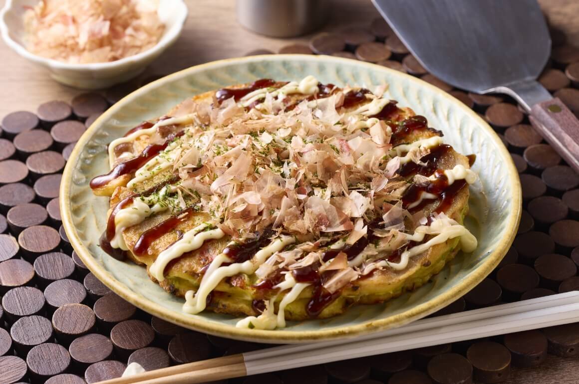 白だしで作る基本のお好み焼き