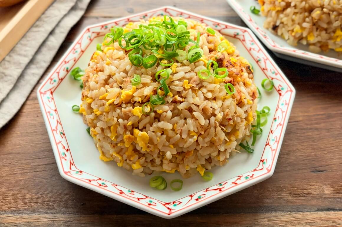 おだしの効いたツナたま炒飯