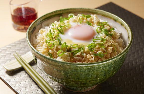 めんつゆの天かす丼