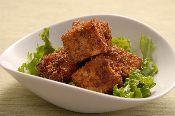 かつお節衣 高野豆腐揚げ 〜ウーロン茶風味〜