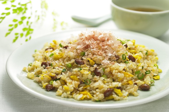 納豆おかかチャーハン