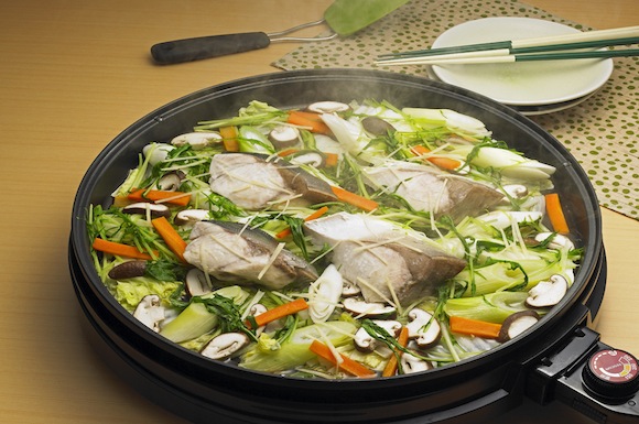 ぶりと白菜の蒸し鍋