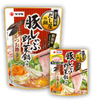 豚しゃぶ野菜鍋つゆ かつお節：商品紹介