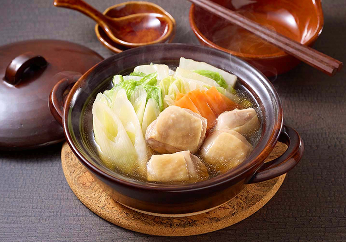 風味豊かで味わい深い鰹荒節のだし寄せ鍋つゆ